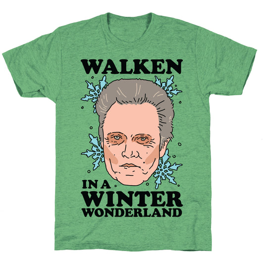 Walken in a Winter Wonderland Unisex Triblend Tee