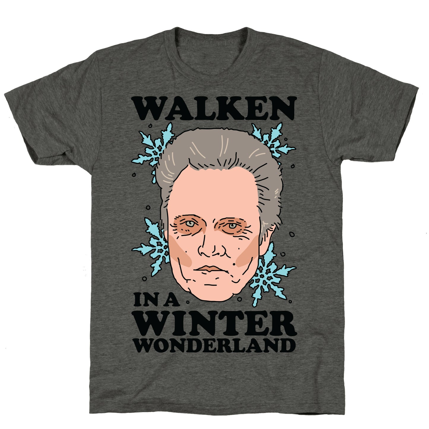 Walken in a Winter Wonderland Unisex Triblend Tee