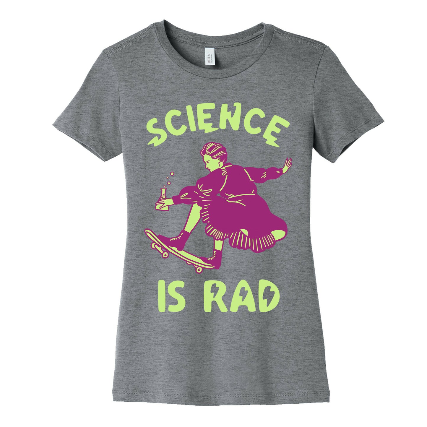 Science Is Rad (Marie Curie) Women's Cotton Tee