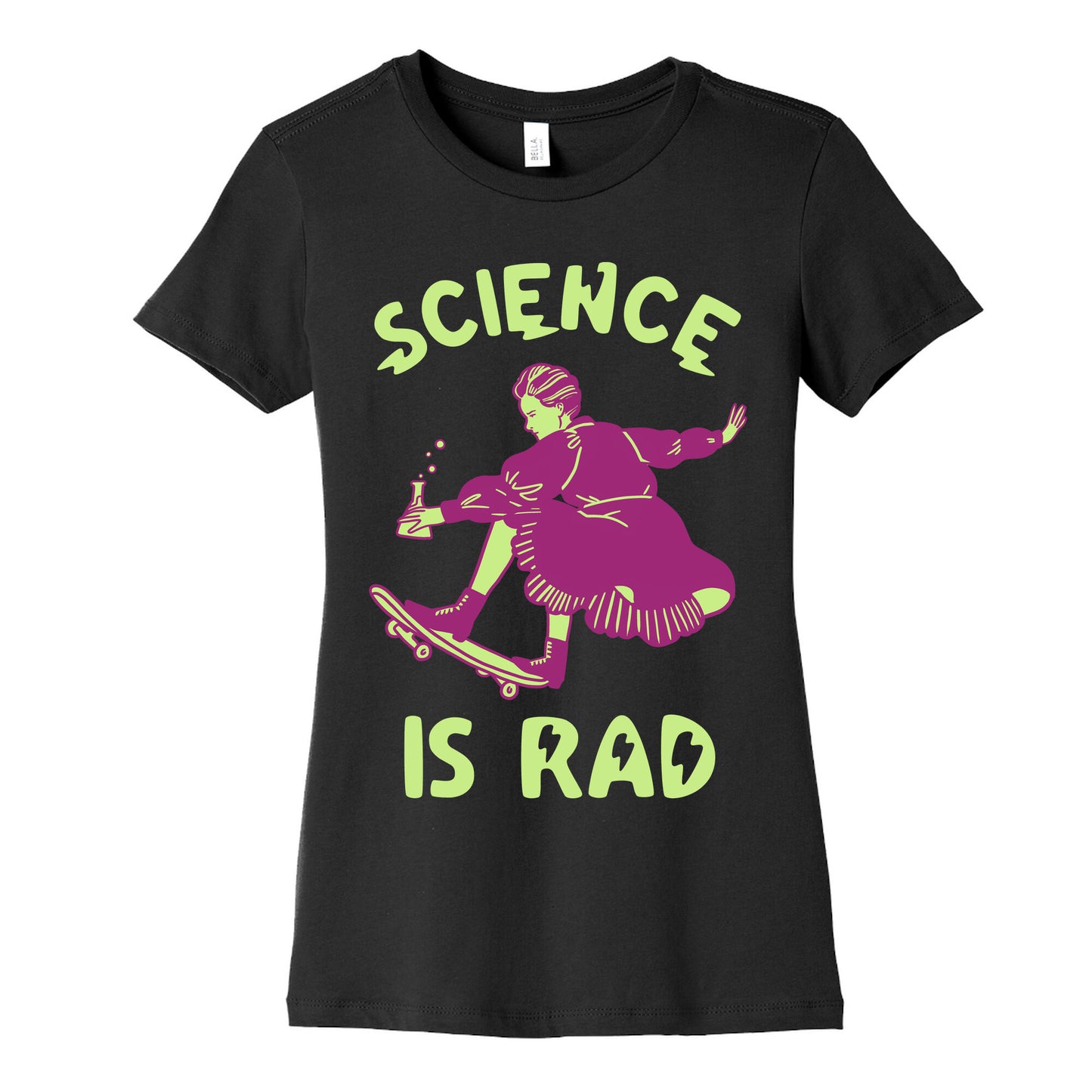 Science Is Rad (Marie Curie) Women's Cotton Tee