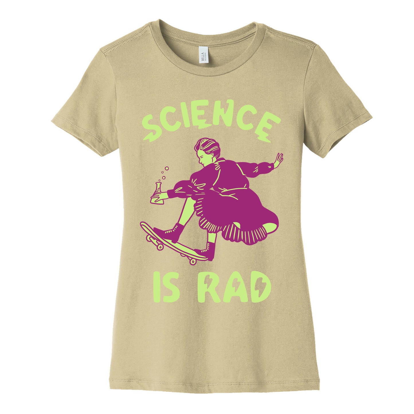 Science Is Rad (Marie Curie) Women's Cotton Tee