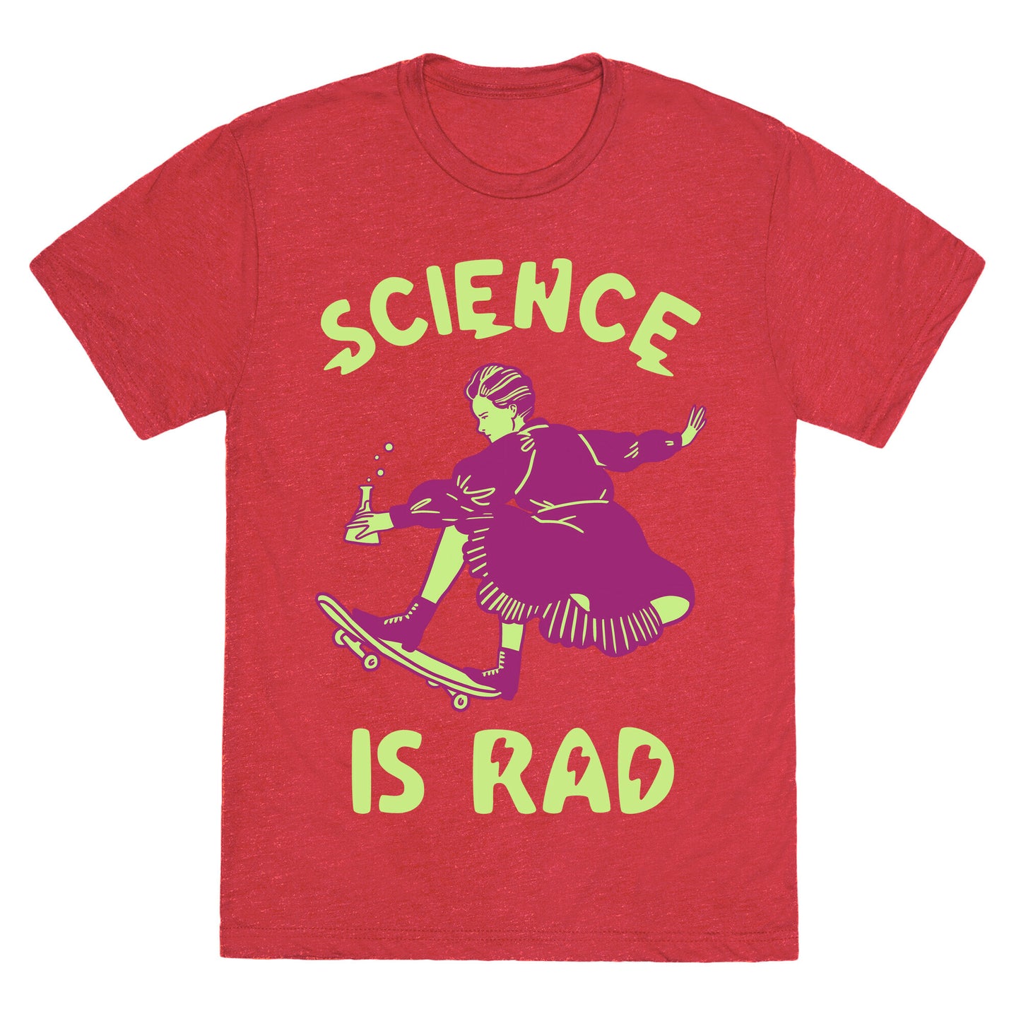 Science Is Rad (Marie Curie) Unisex Triblend Tee