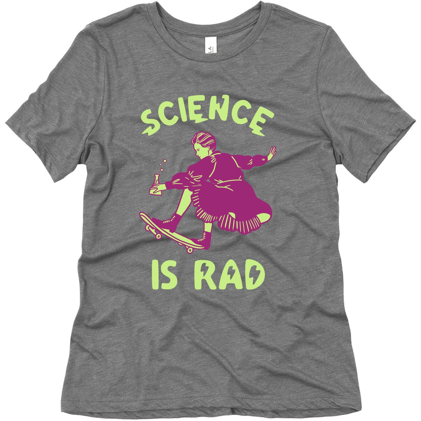 Science Is Rad (Marie Curie) Women's Triblend Tee