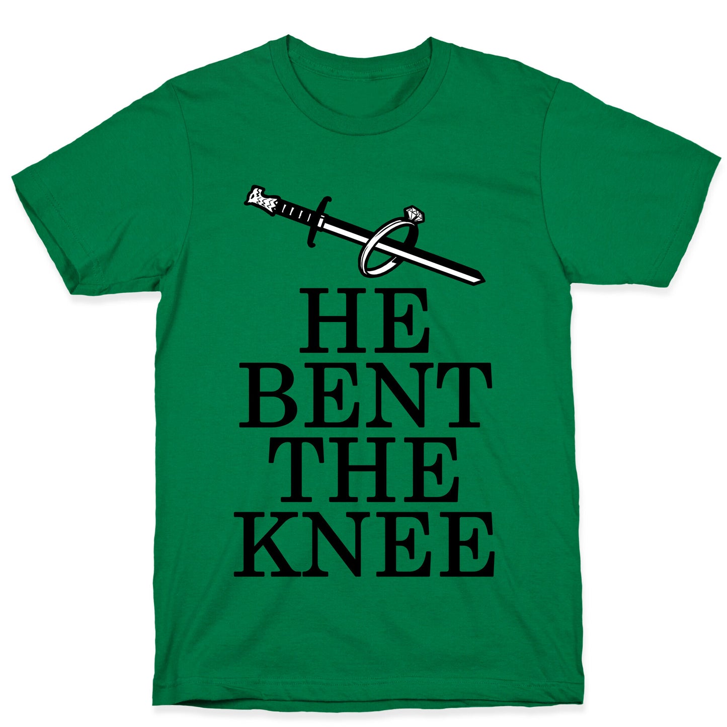 He Bent the Knee (Bride) T-Shirt
