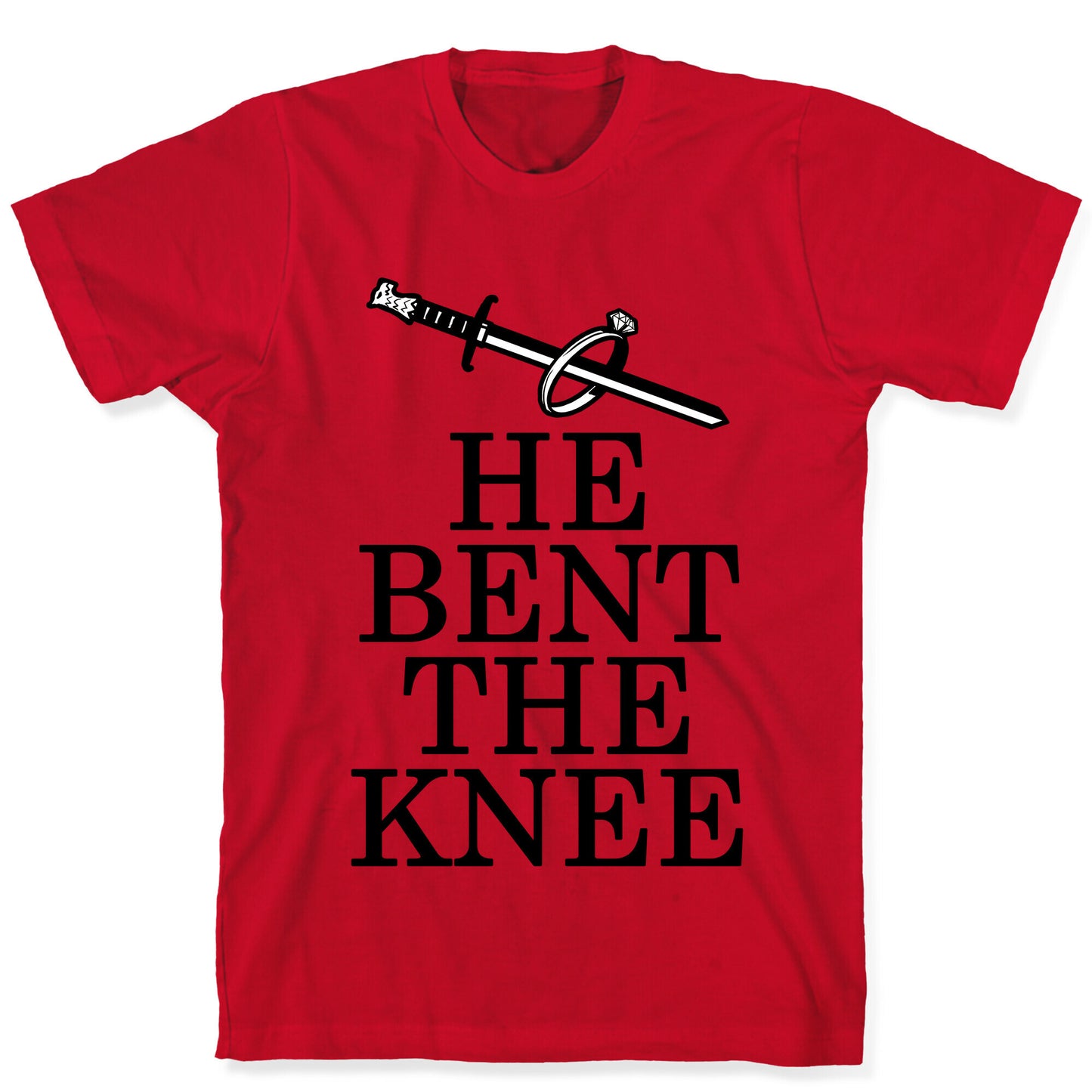 He Bent the Knee (Bride) T-Shirt
