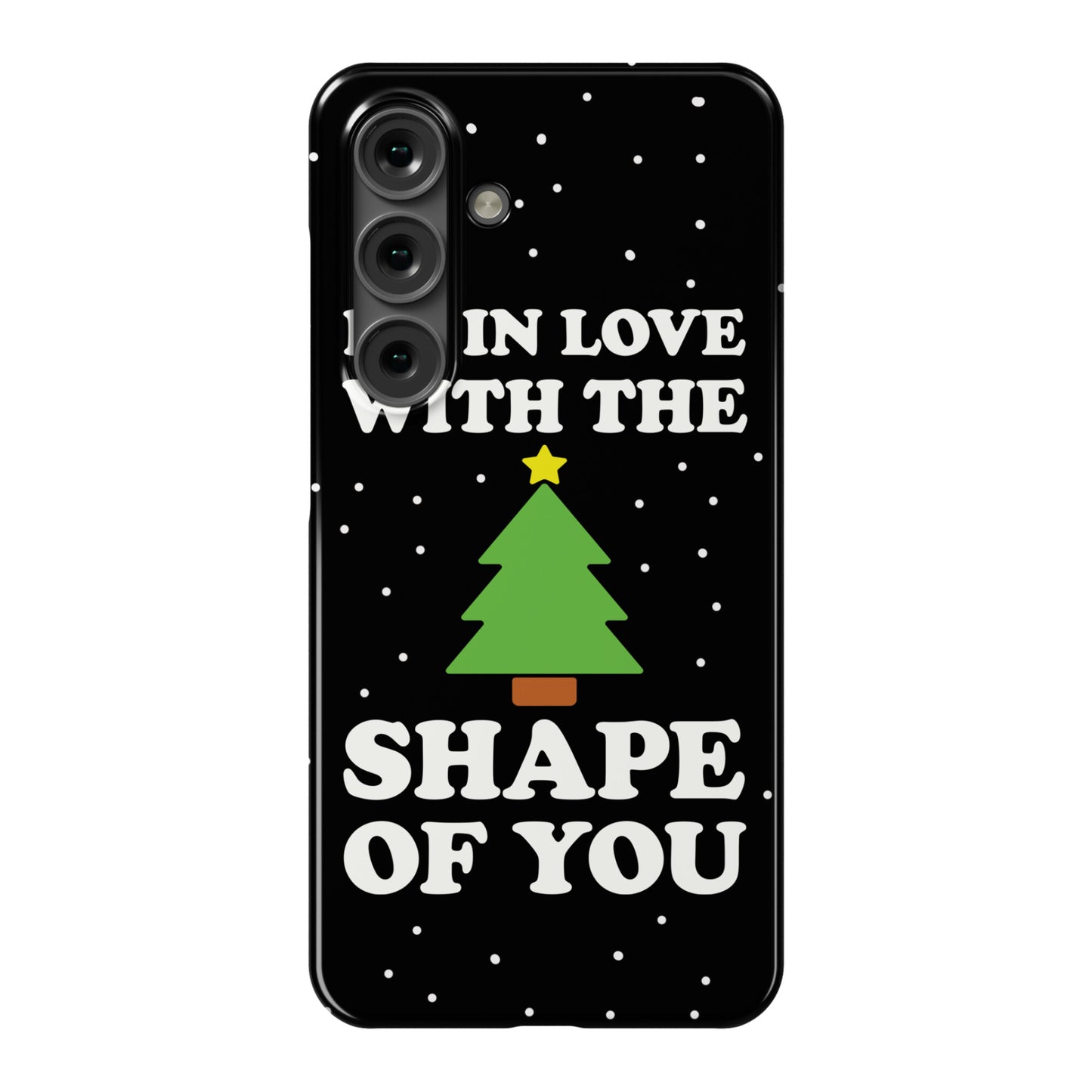 I'm In Love With The Shape Of You Christmas Tree Phone Case