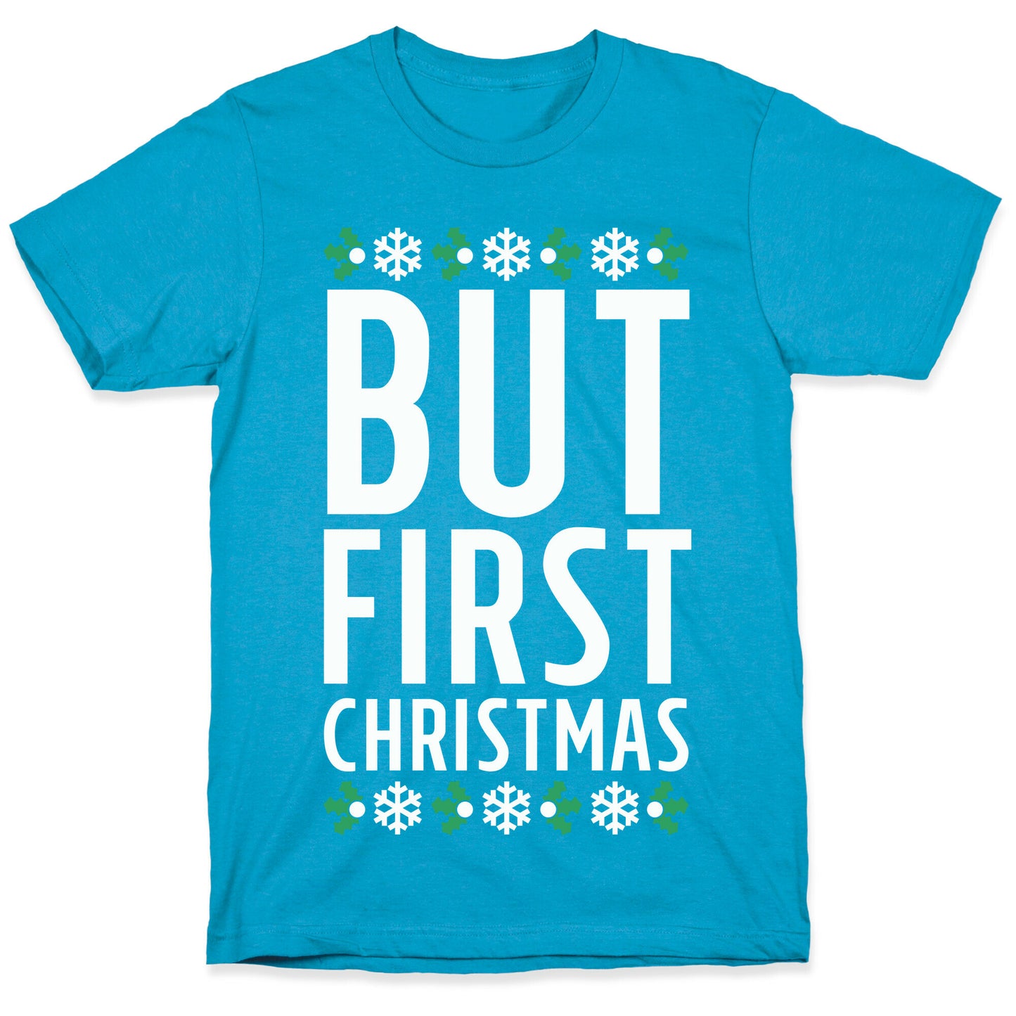 But First Christmas Unisex Triblend Tee