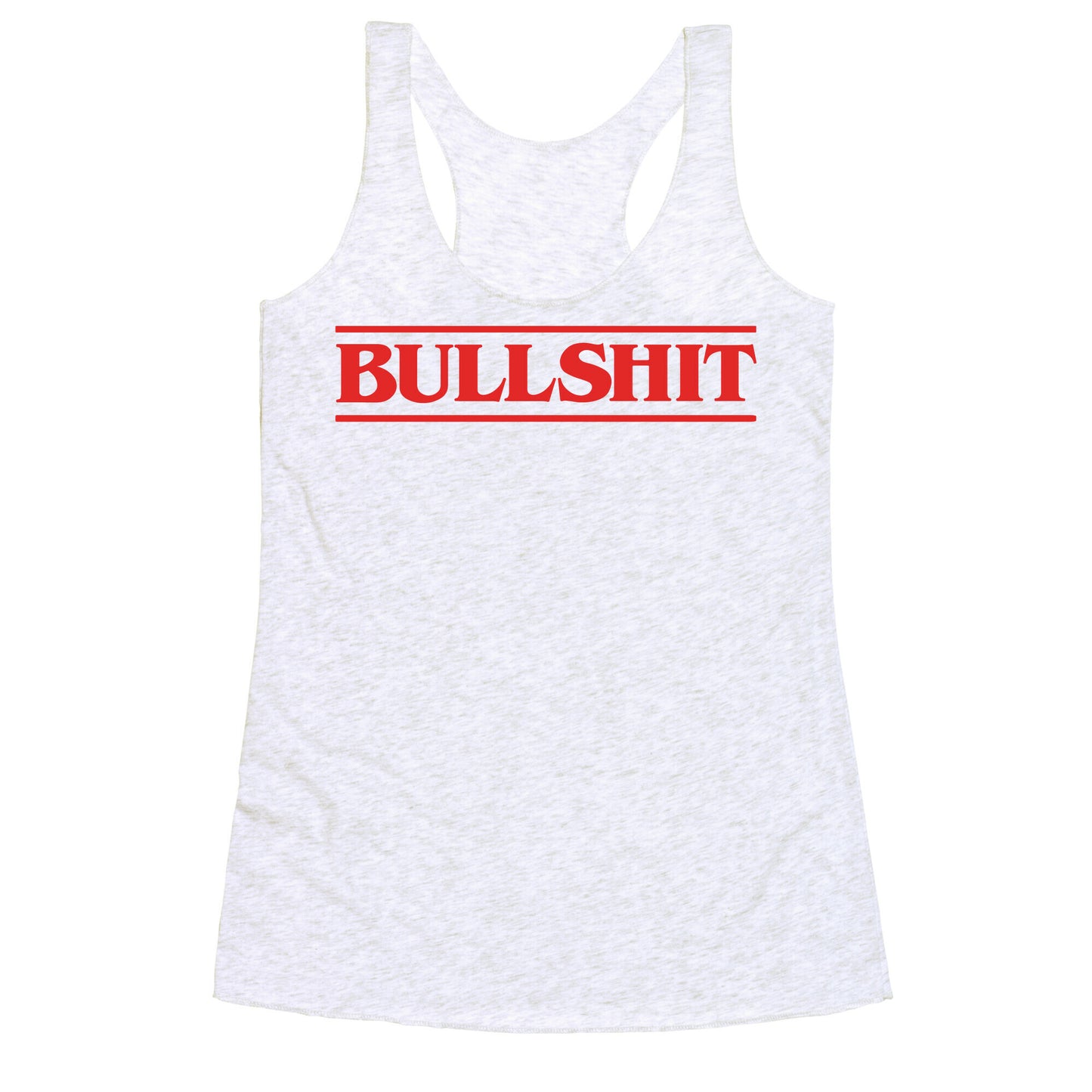 Bullshit Parody Racerback Tank