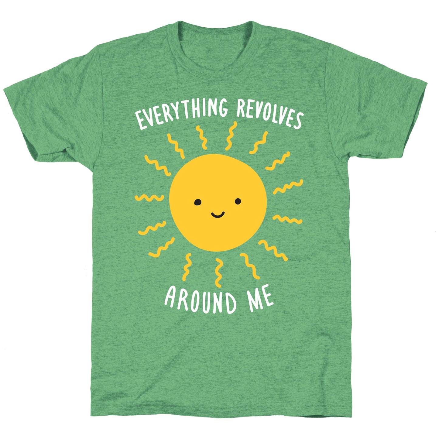 Everything Revolves Around Me (Sun) Unisex Triblend Tee