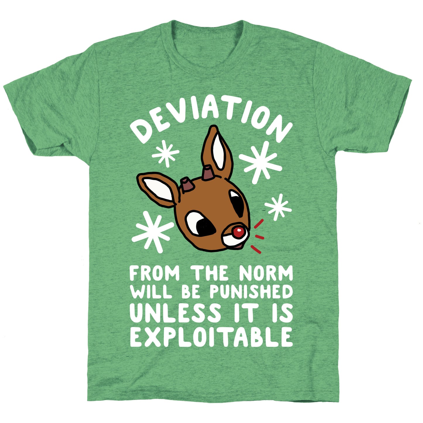 Deviation Rudolf Unisex Triblend Tee