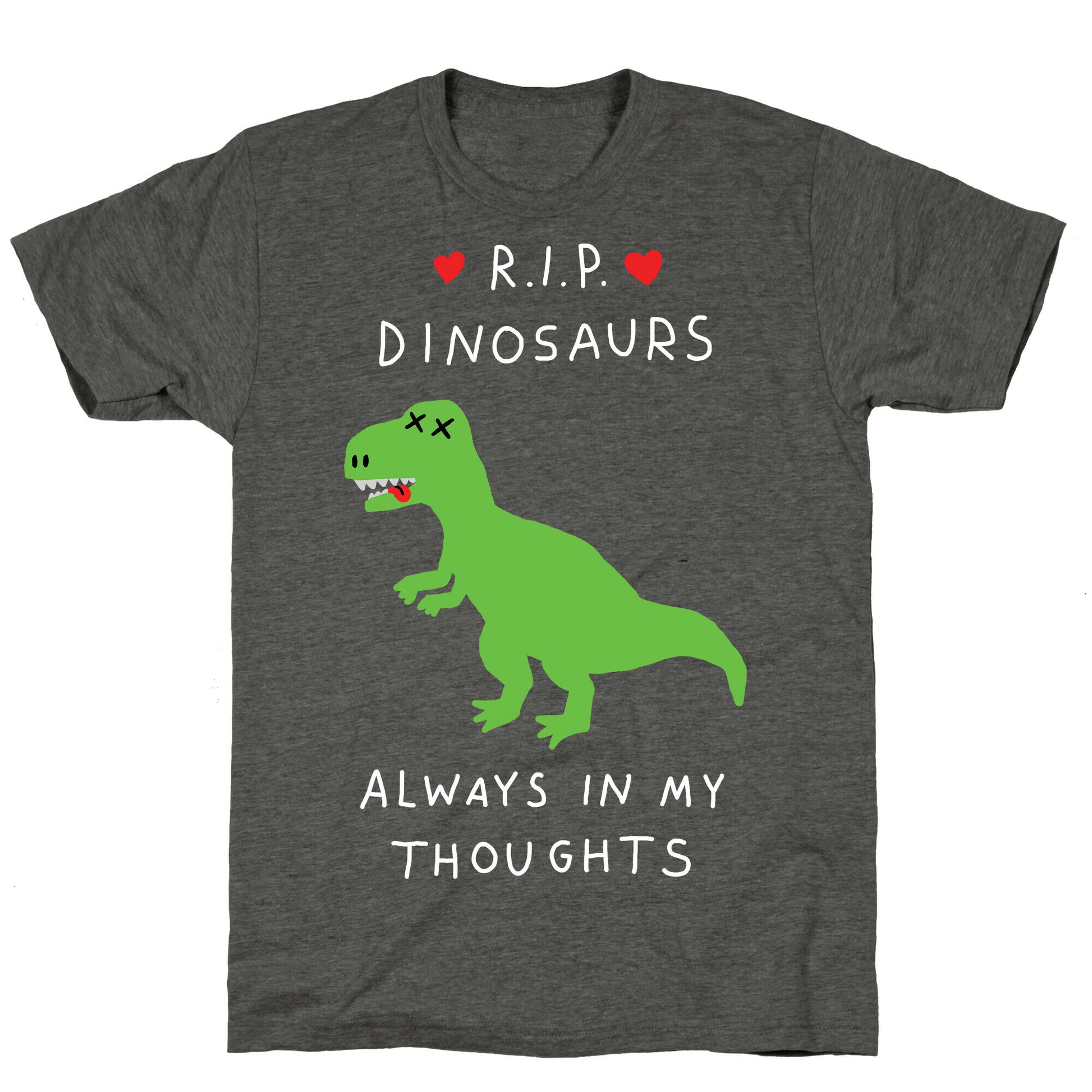 RIP Dinosaurs Unisex Triblend Tee