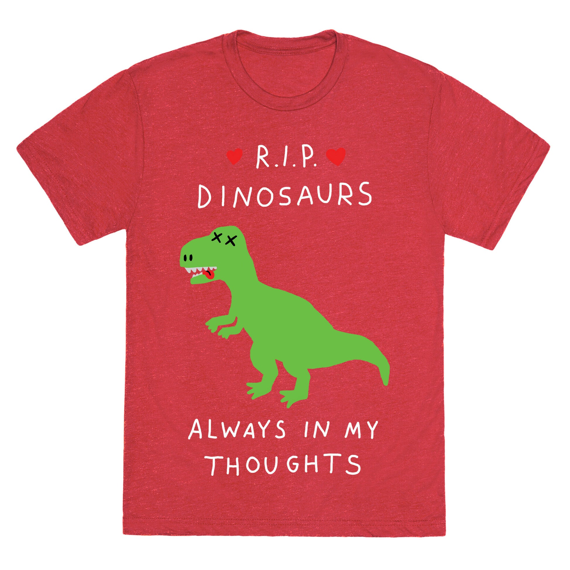 RIP Dinosaurs Unisex Triblend Tee
