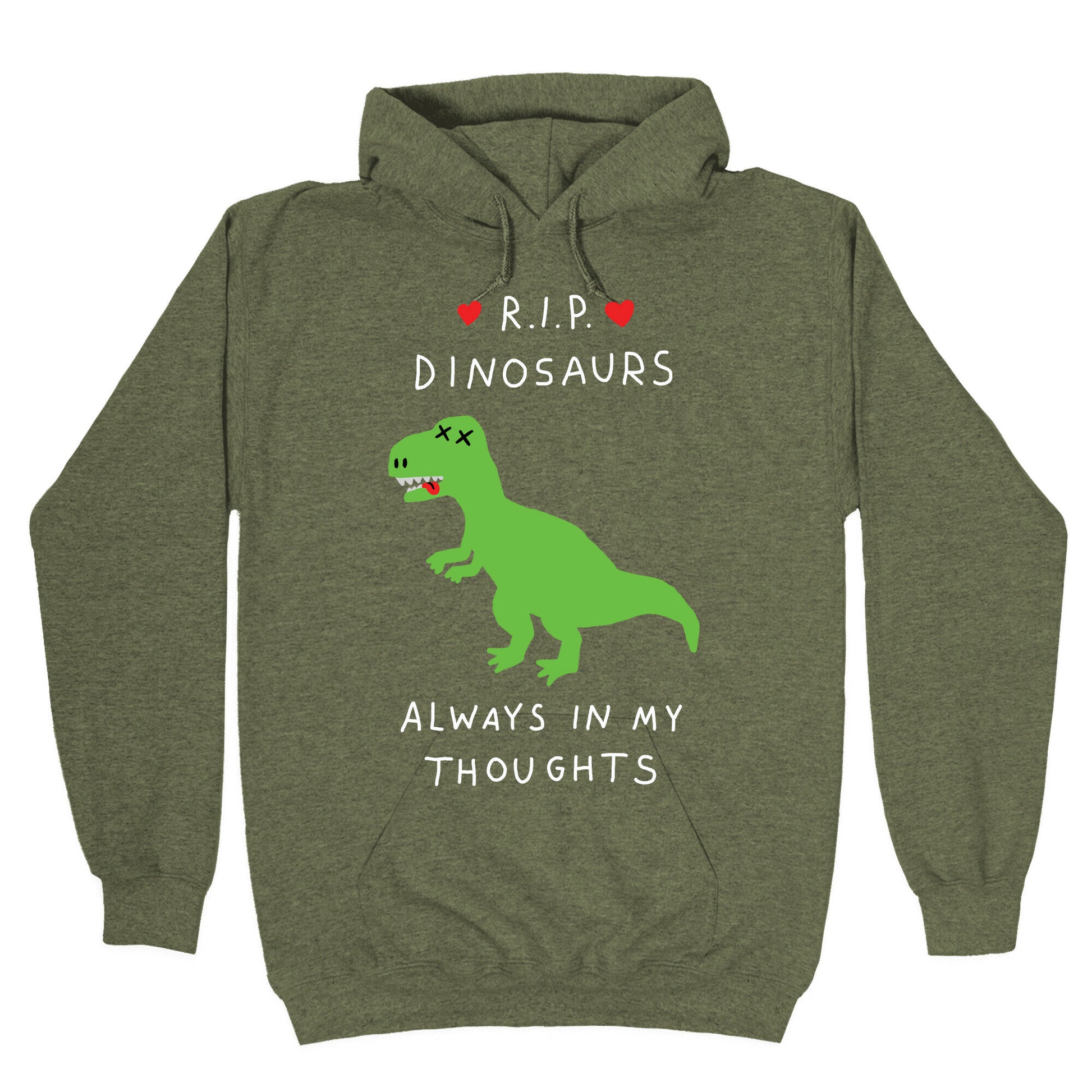 RIP Dinosaurs Hoodie
