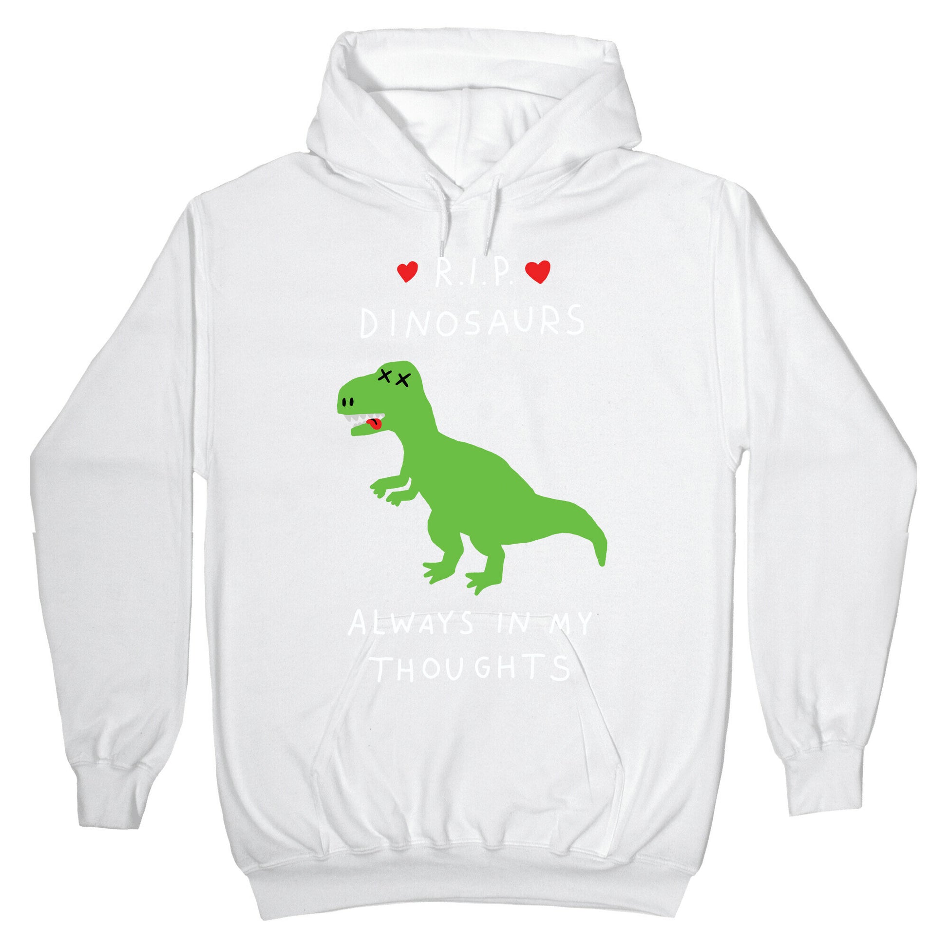 RIP Dinosaurs Hoodie