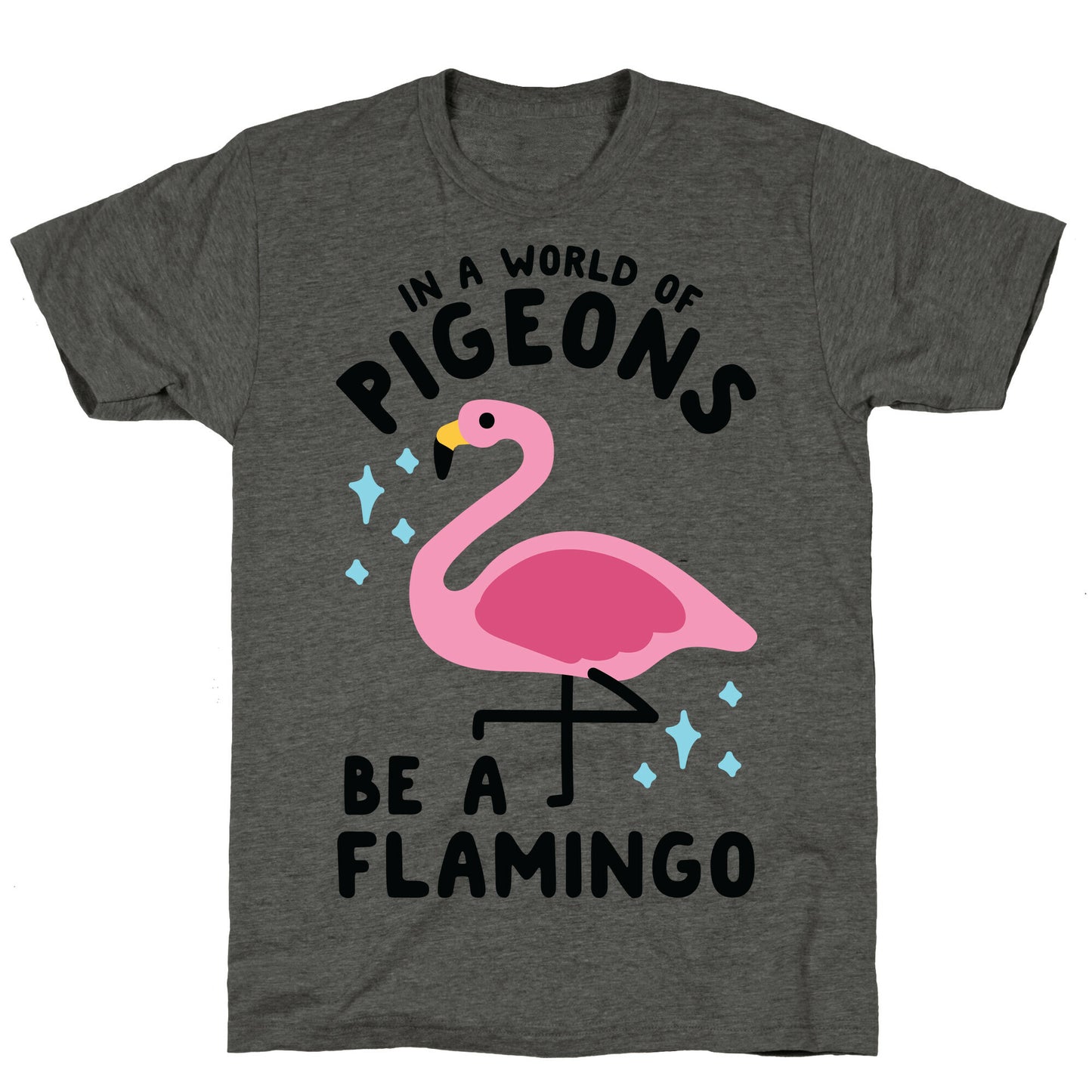 In a World Of Pigeons Unisex Triblend Tee