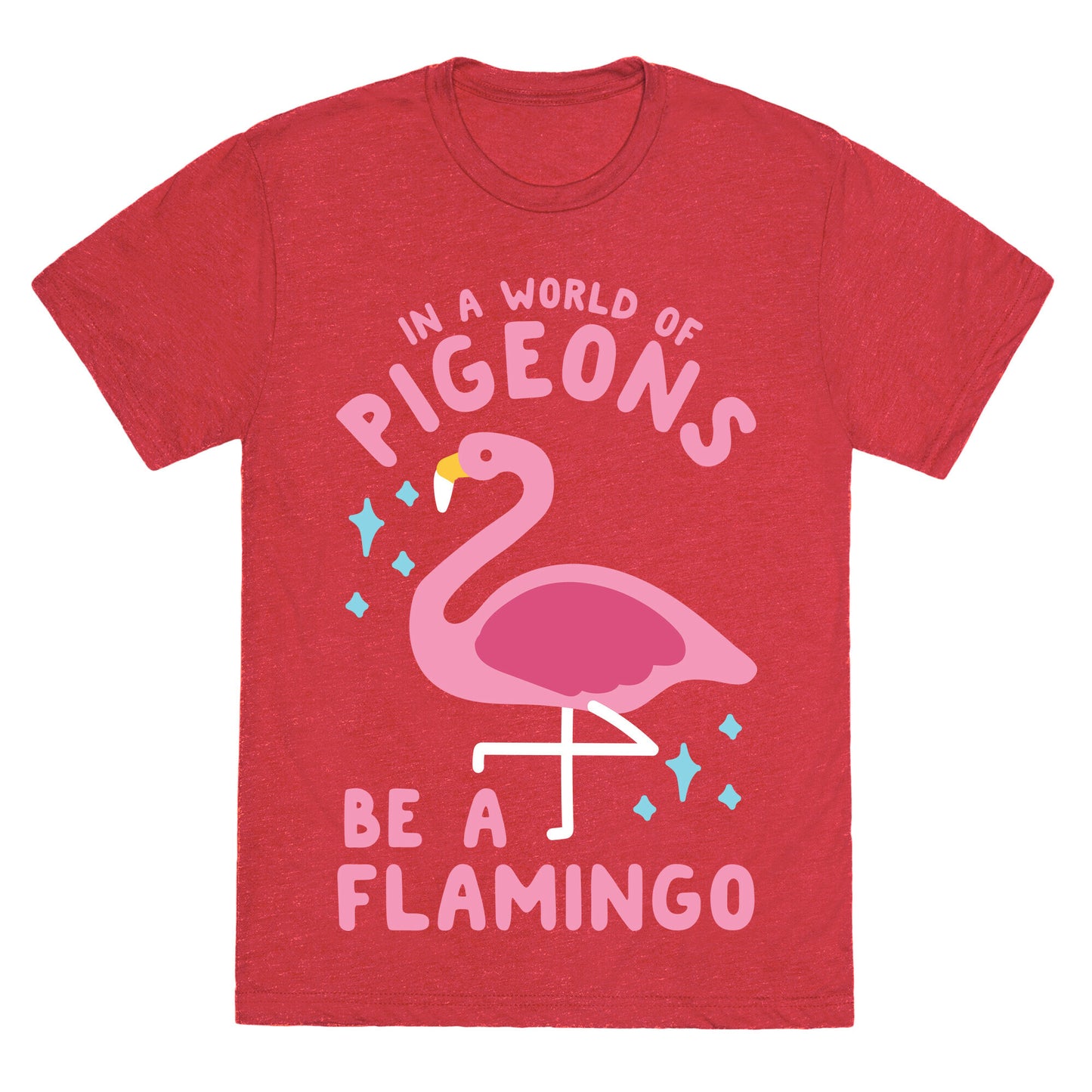 In a World Of Pigeons Unisex Triblend Tee