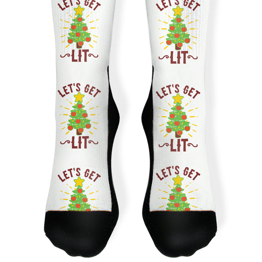 Let's Get Lit Socks