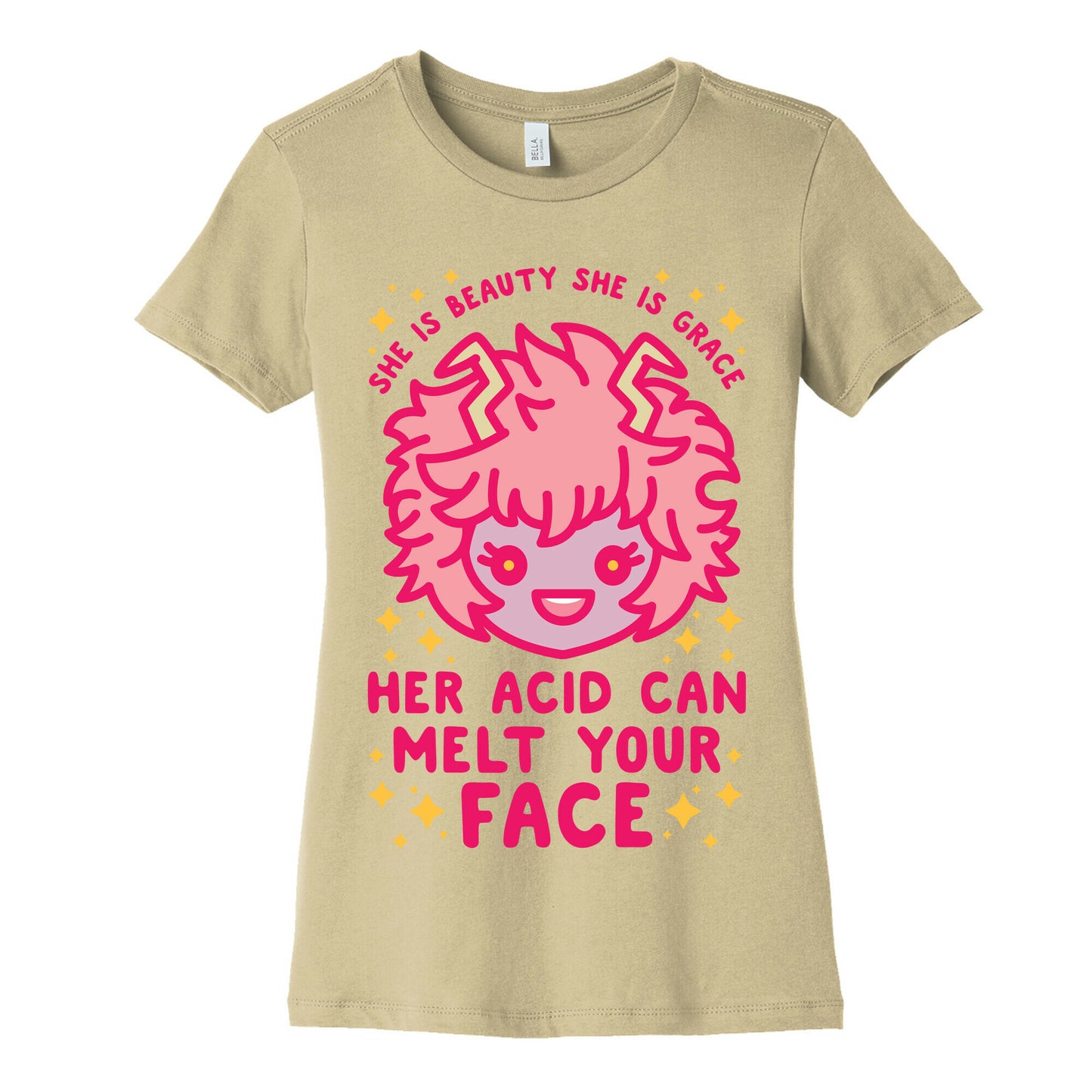 Her Acid Can Melt Your Face Women's Cotton Tee