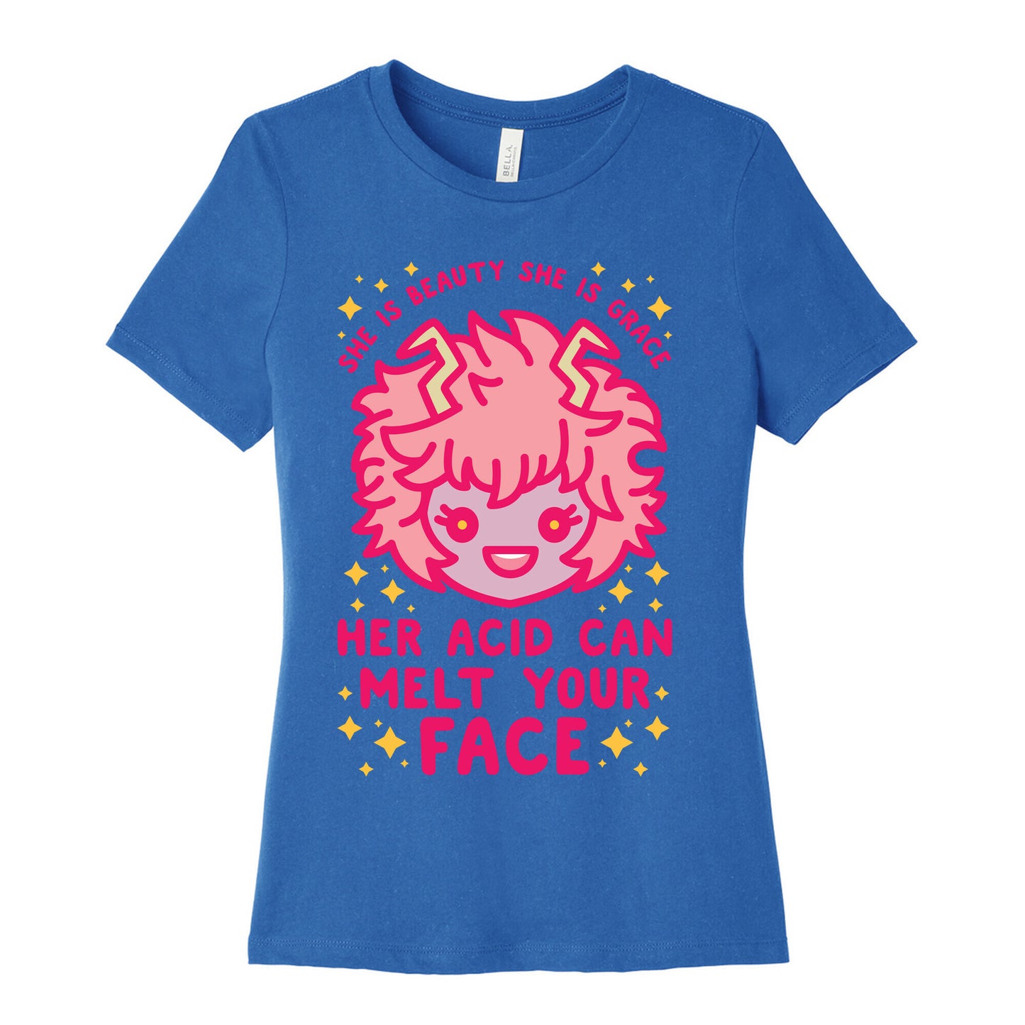 Her Acid Can Melt Your Face Women's Cotton Tee