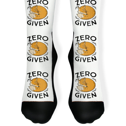 Zero Fox Given Socks