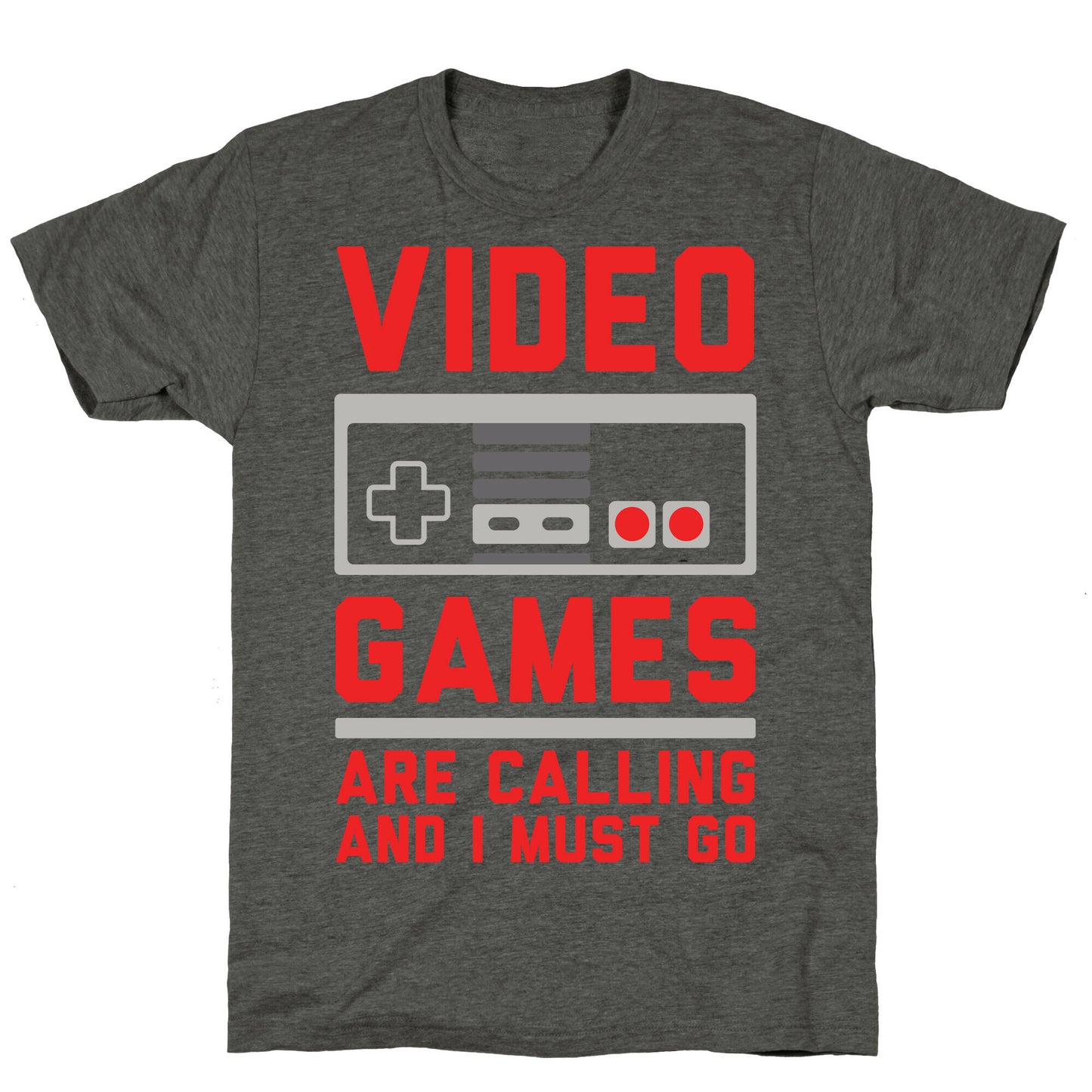 Video Games Are Calling Unisex Triblend Tee