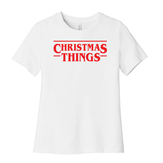 Christmas Things Women's Cotton Tee