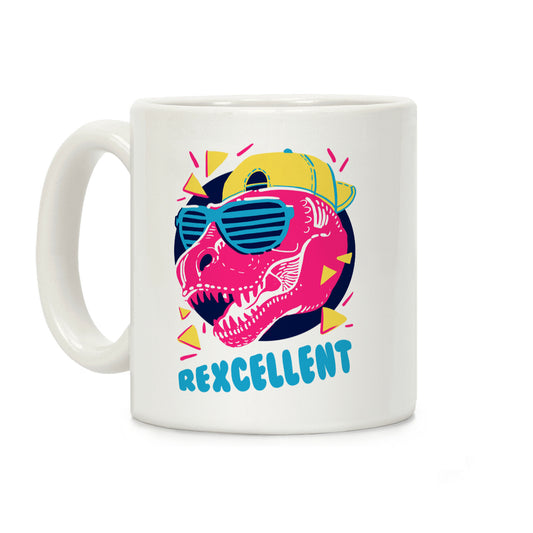 T-Rexcellent 90's Dinosaur Tyrannosaurus Coffee Mug