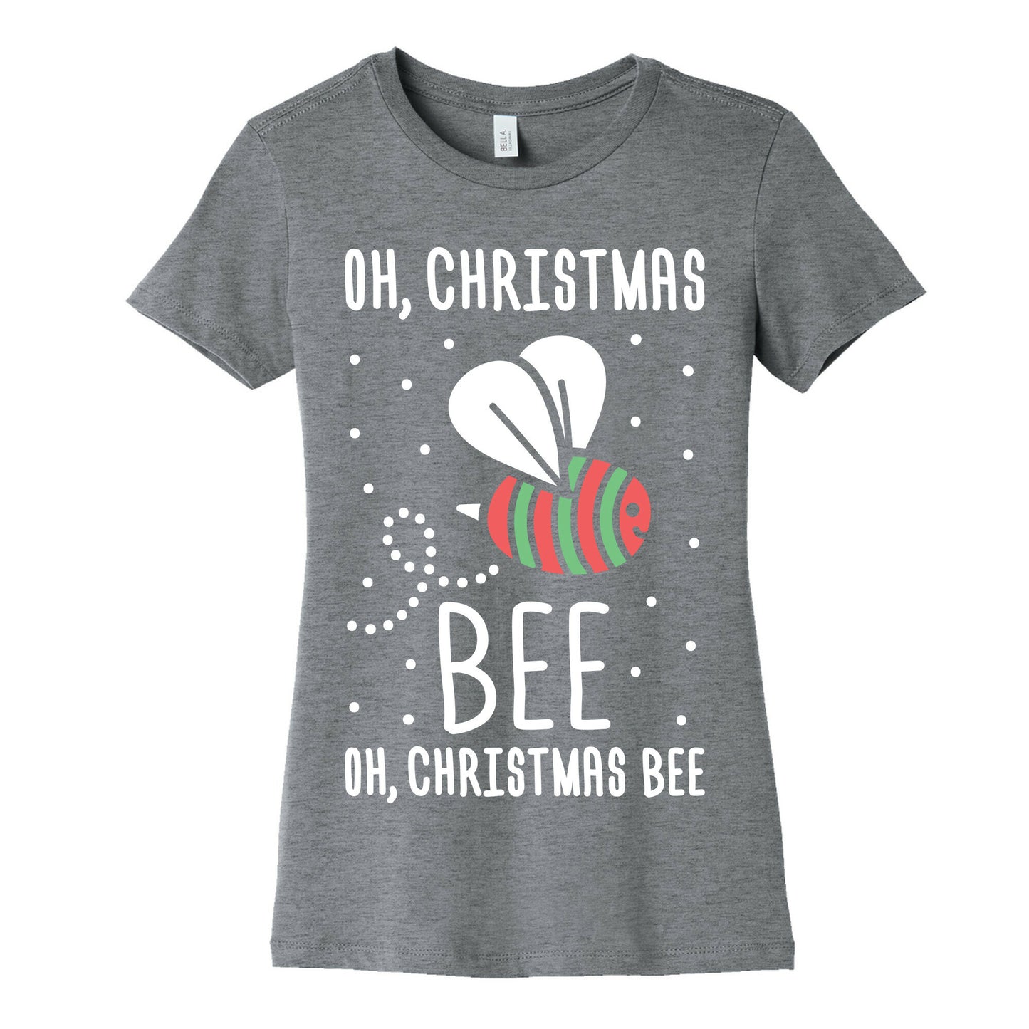 Oh, Christmas Bee Women's Cotton Tee