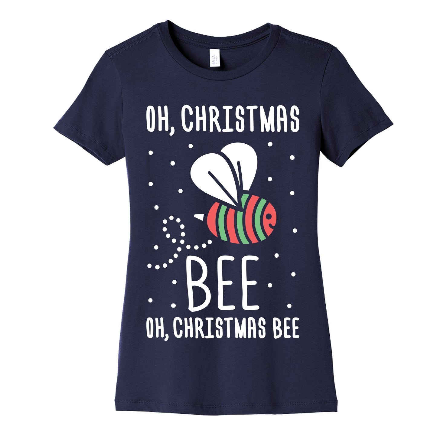 Oh, Christmas Bee Women's Cotton Tee