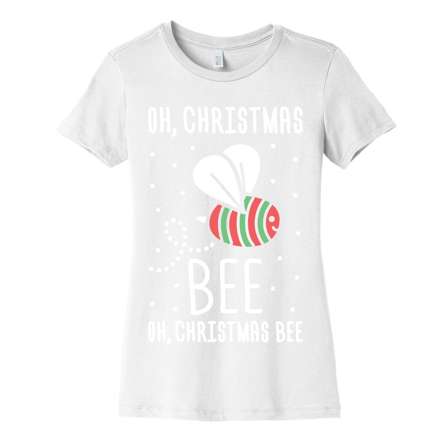 Oh, Christmas Bee Women's Cotton Tee