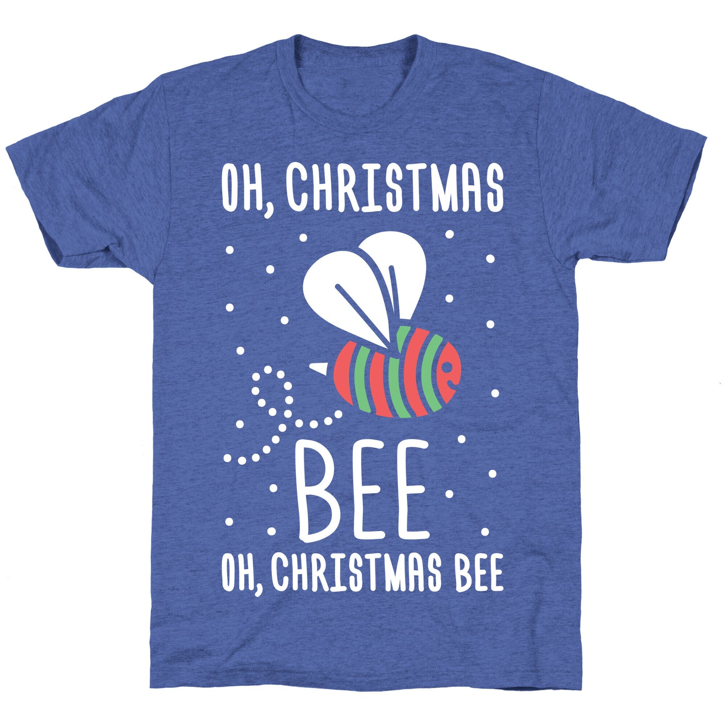 Oh, Christmas Bee Unisex Triblend Tee
