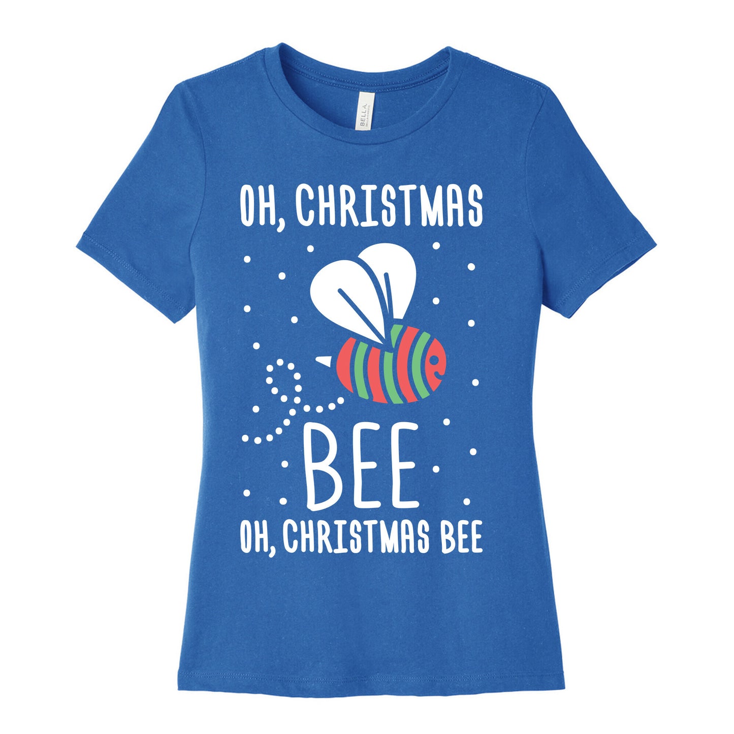 Oh, Christmas Bee Women's Cotton Tee