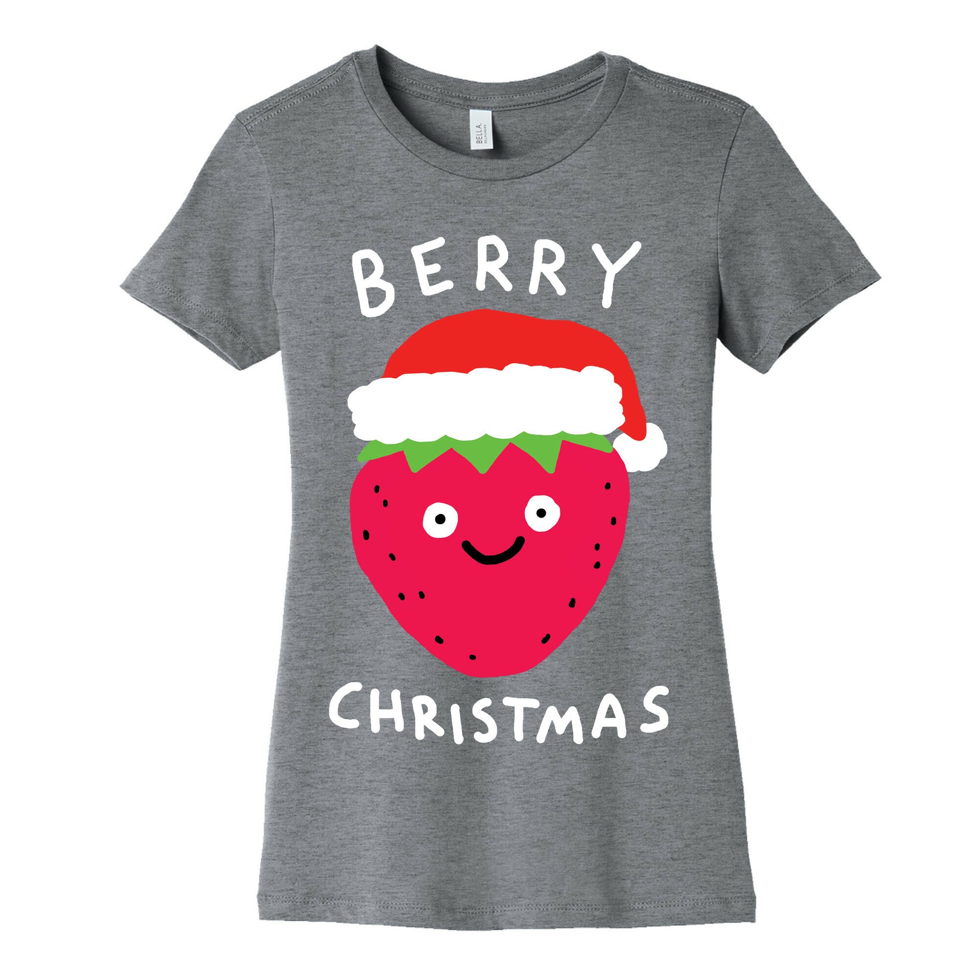Berry Christmas Women's Cotton Tee