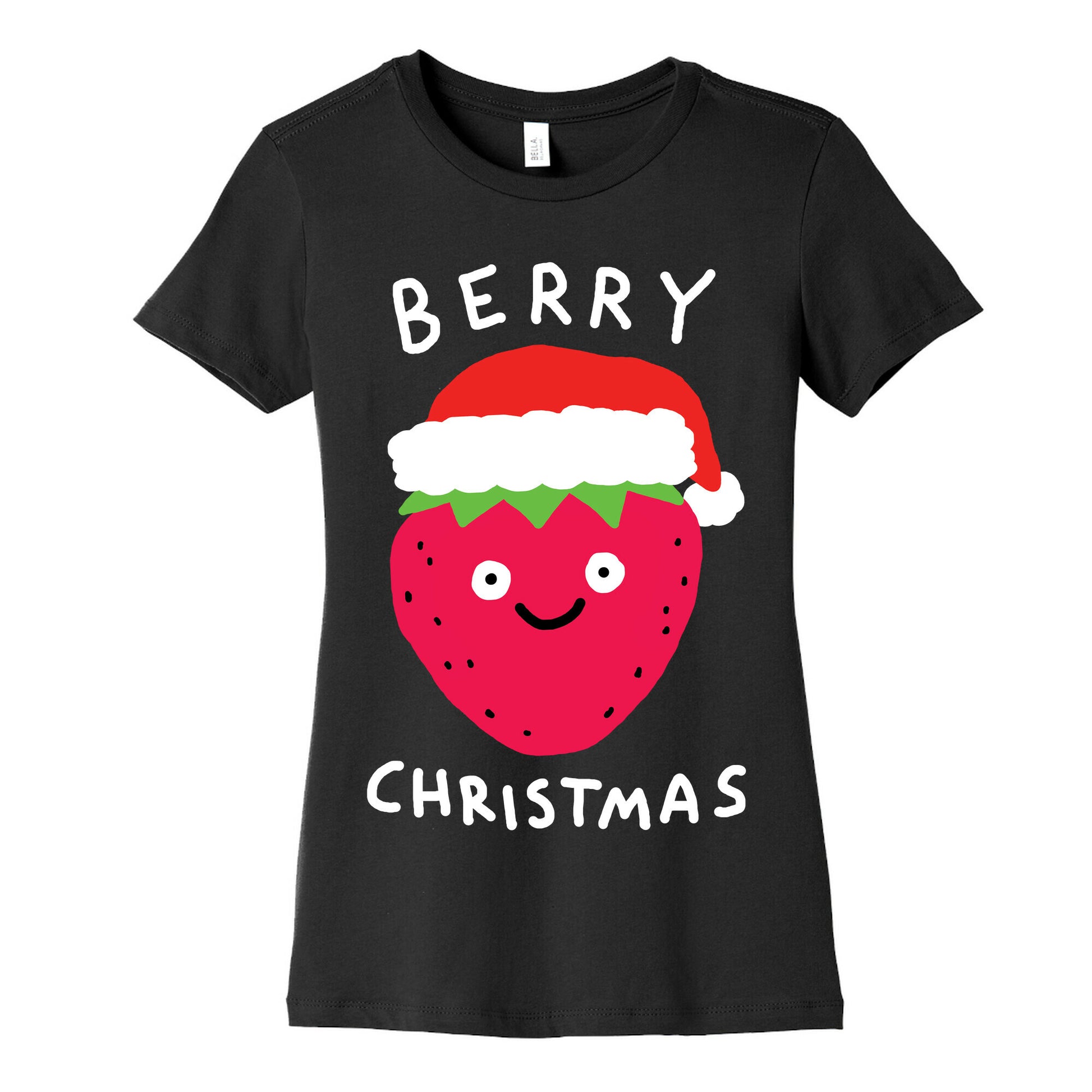 Berry Christmas Women's Cotton Tee