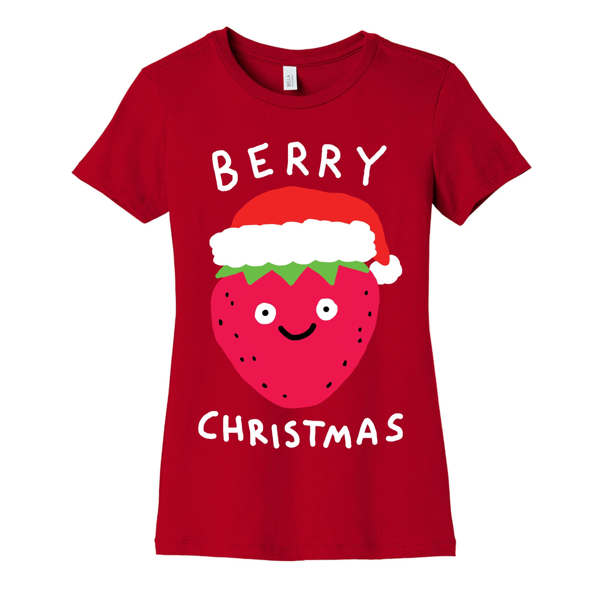 Berry Christmas Women's Cotton Tee