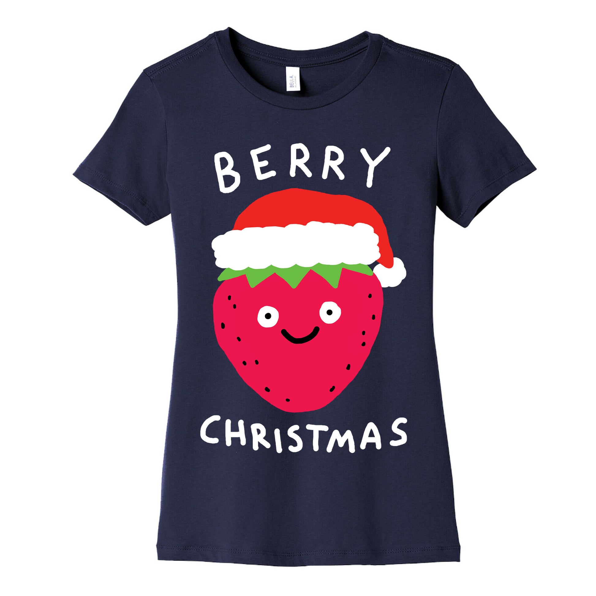 Berry Christmas Women's Cotton Tee
