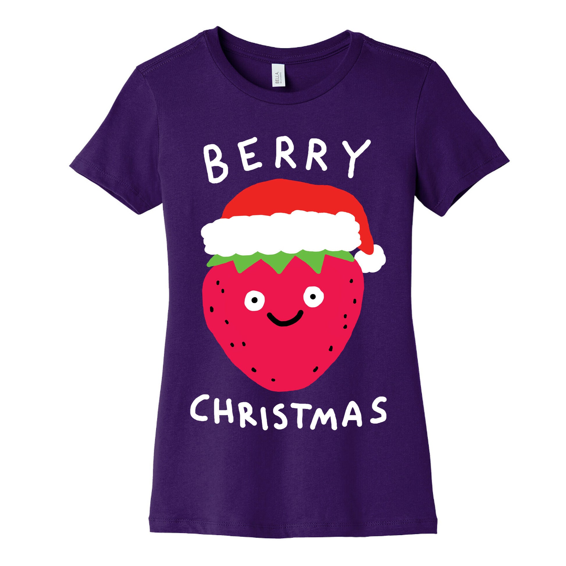 Berry Christmas Women's Cotton Tee