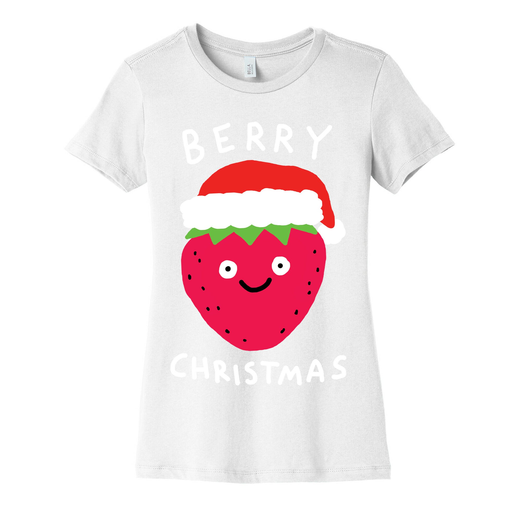Berry Christmas Women's Cotton Tee