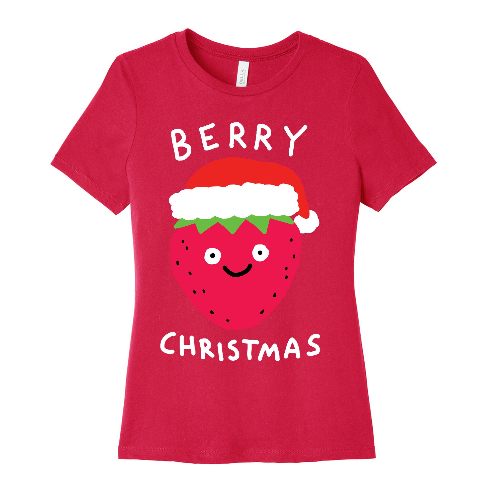 Berry Christmas Women's Cotton Tee