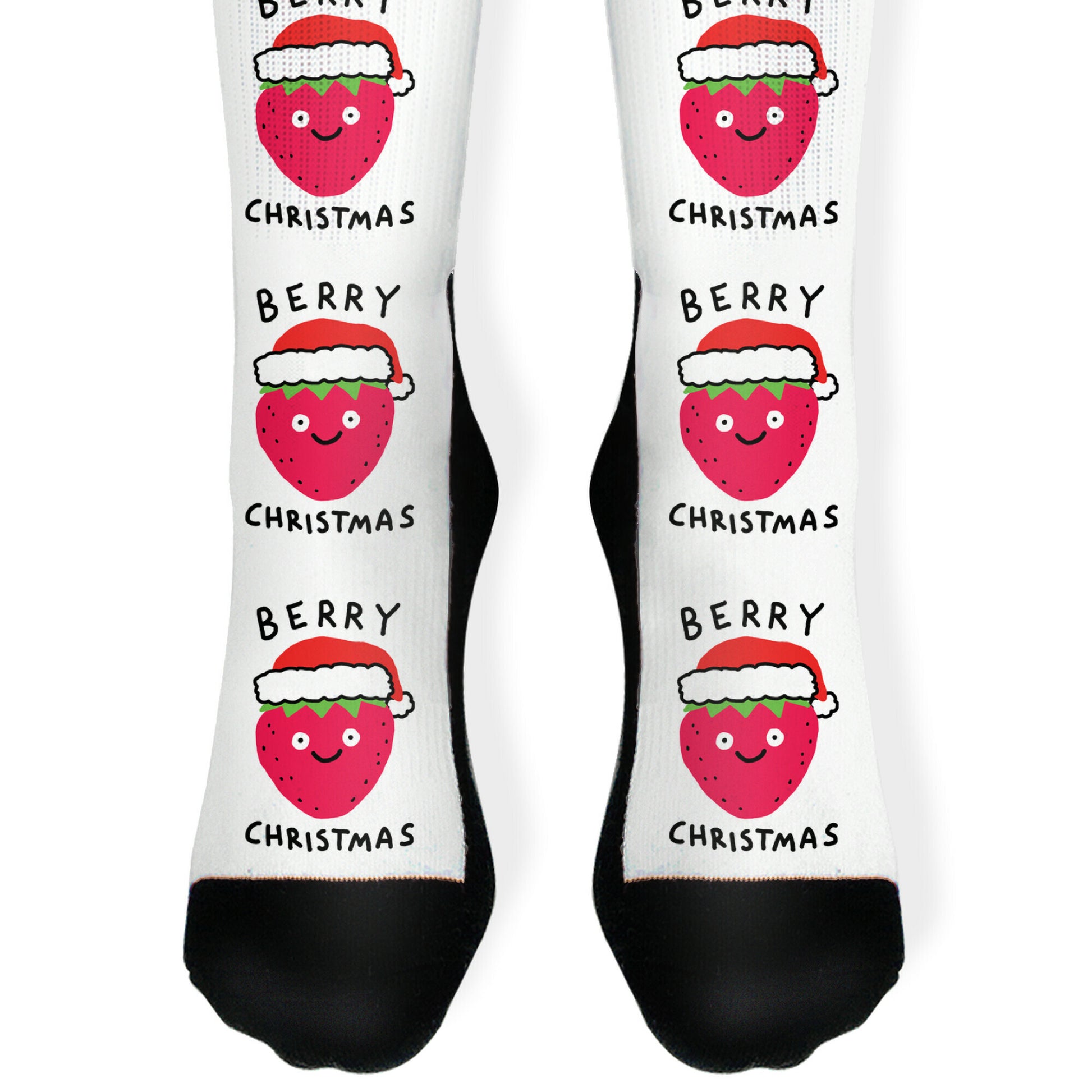 Berry Christmas Socks