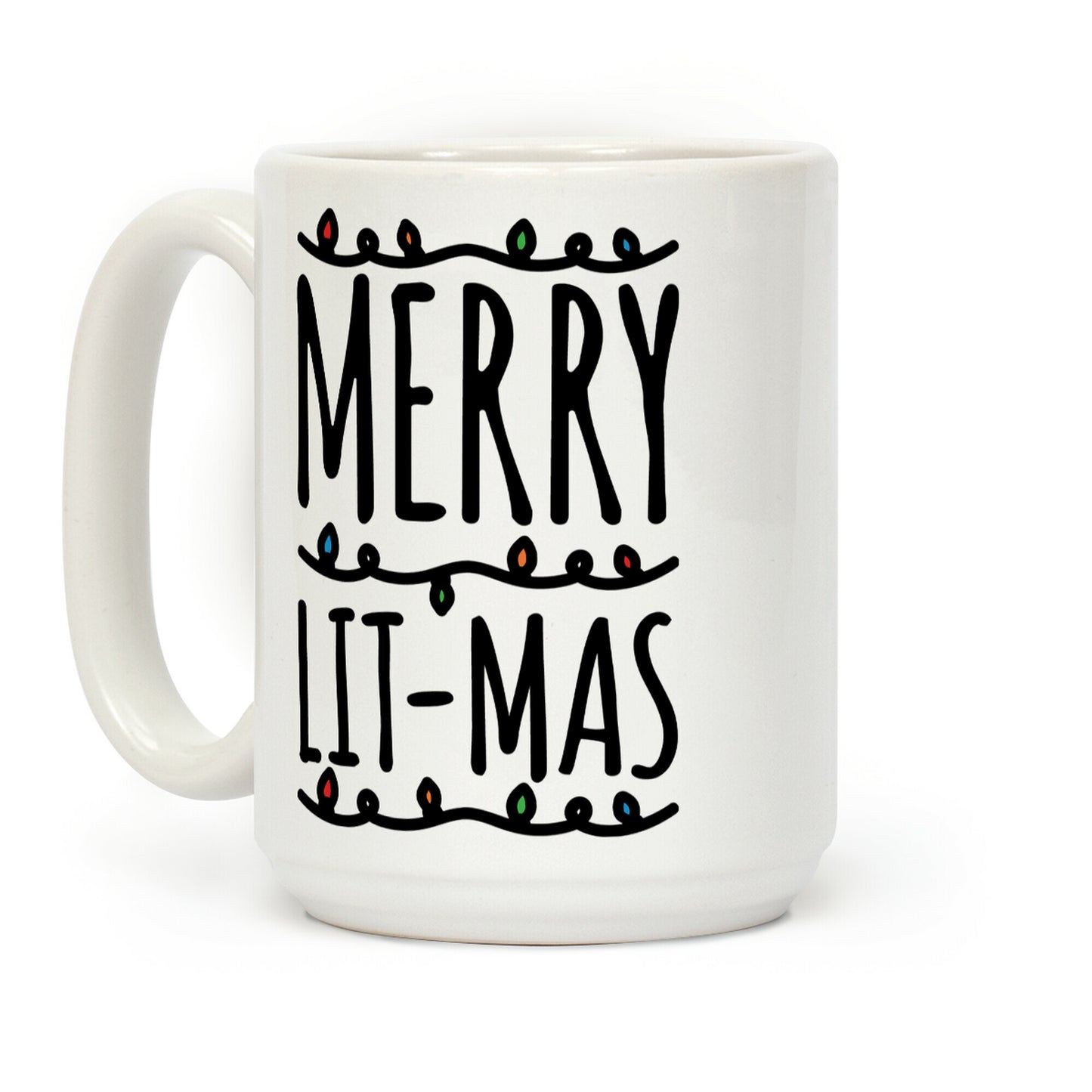 Merry Lit-mas Coffee Mug