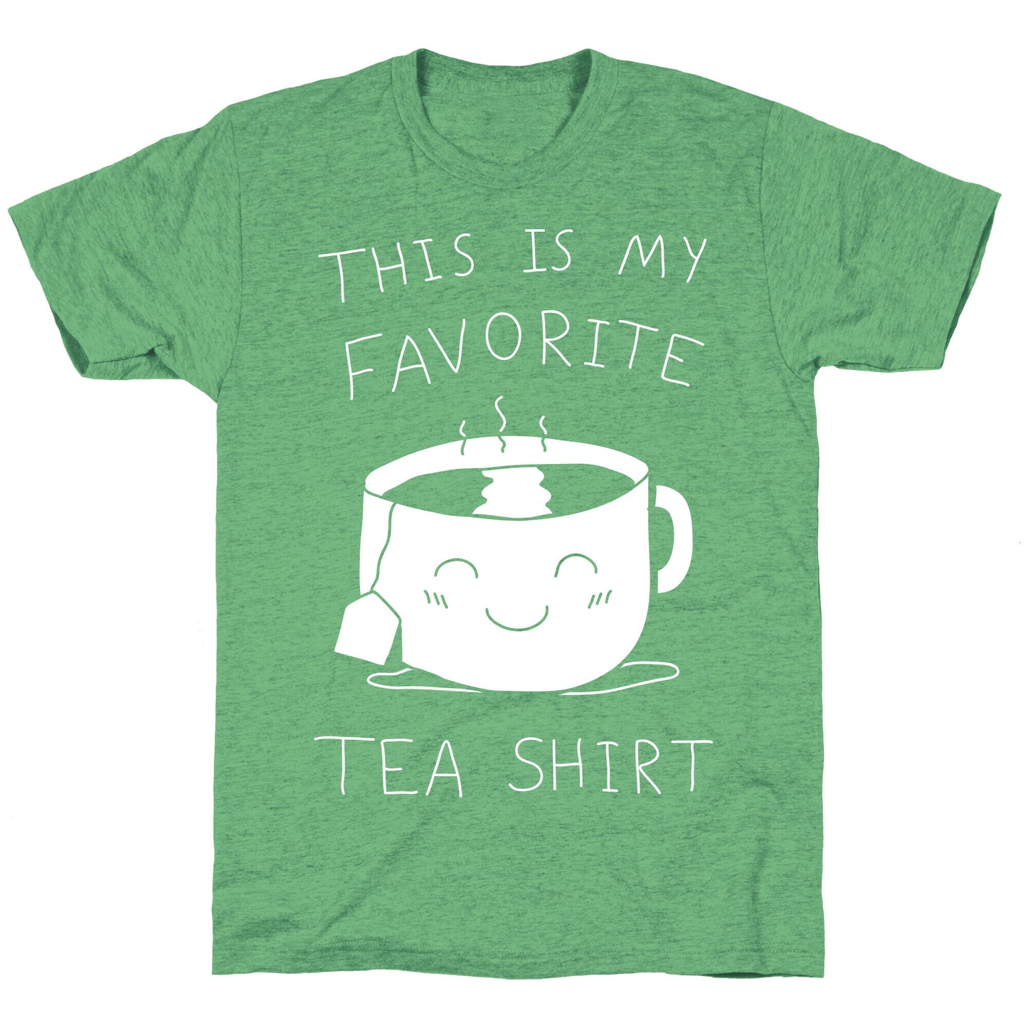 This Is My Favorite Tea Shirt Unisex Triblend Tee