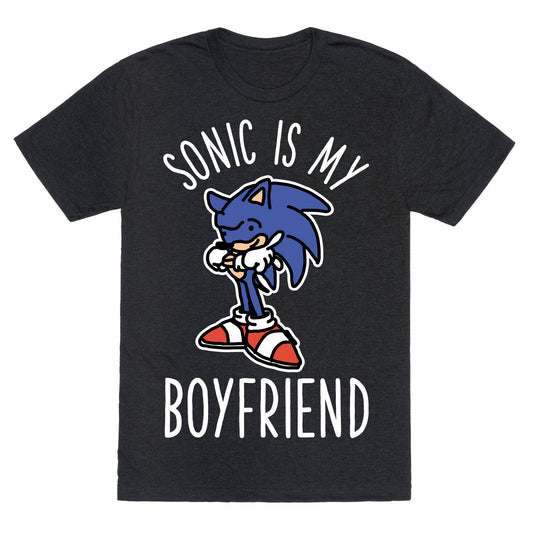Sonic is my Boyfriend Unisex Triblend Tee
