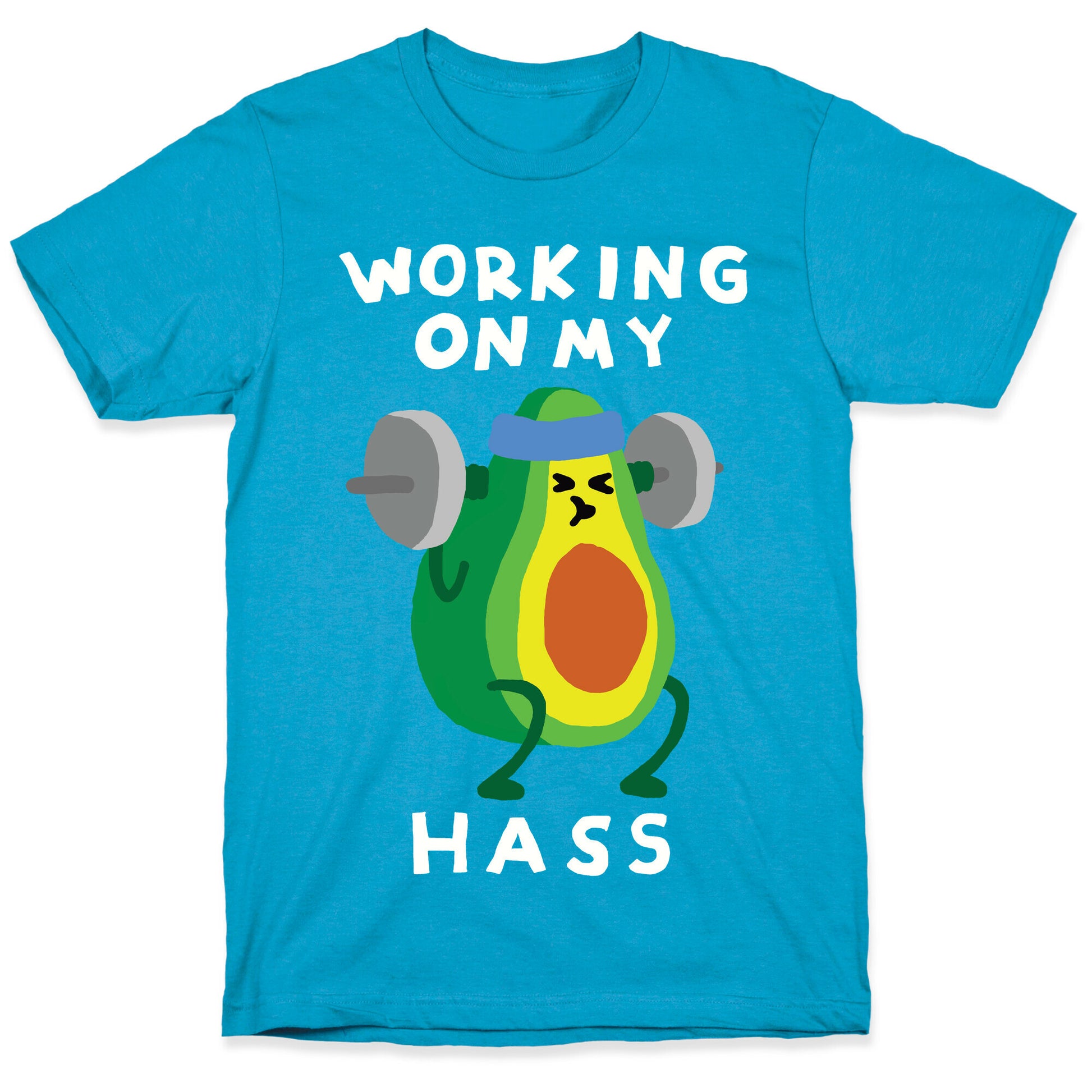 Working On My Hass Unisex Triblend Tee