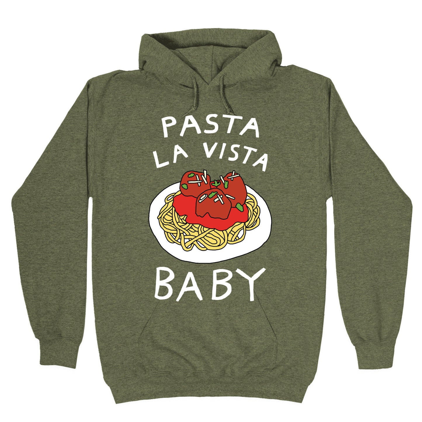 Pasta La Vista Baby Hoodie