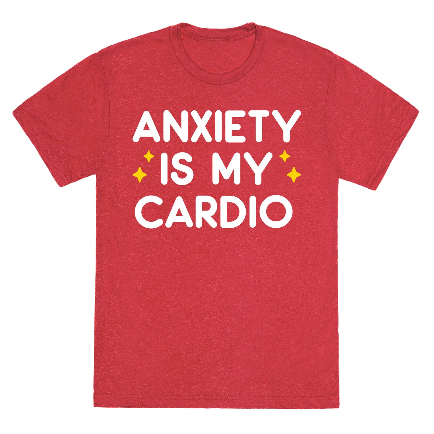 Anxiety Is My Cardio Unisex Triblend Tee