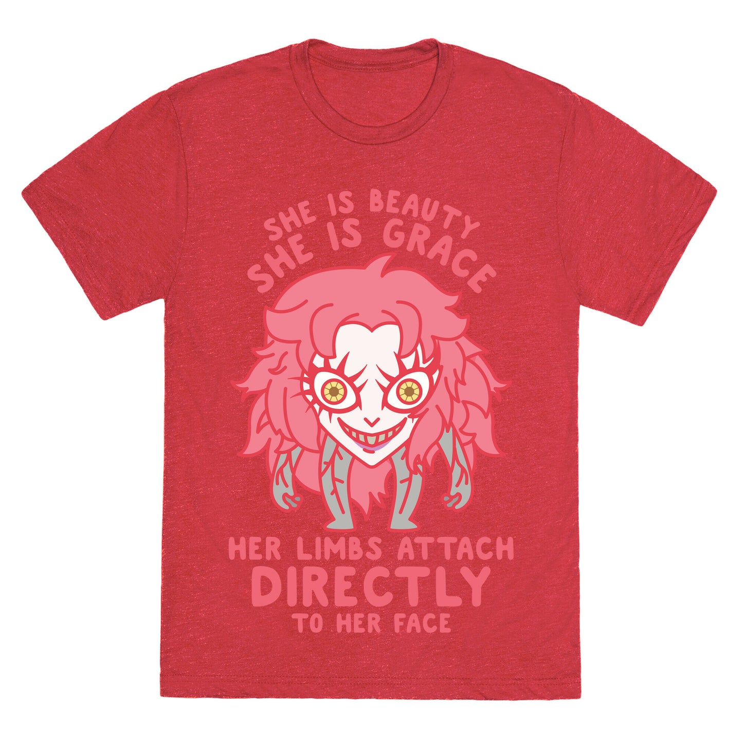 She Is Beauty She Is Grace Psycho Jenny Unisex Triblend Tee
