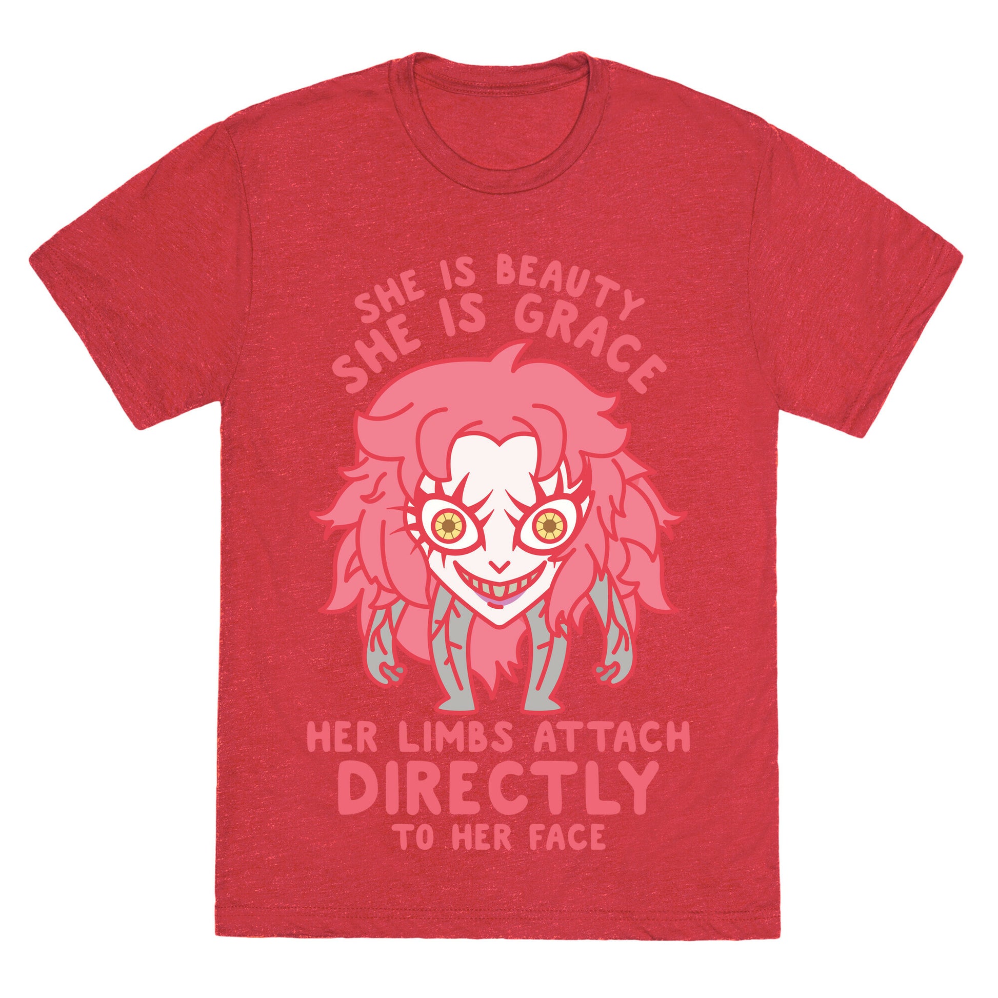 She Is Beauty She Is Grace Psycho Jenny Unisex Triblend Tee