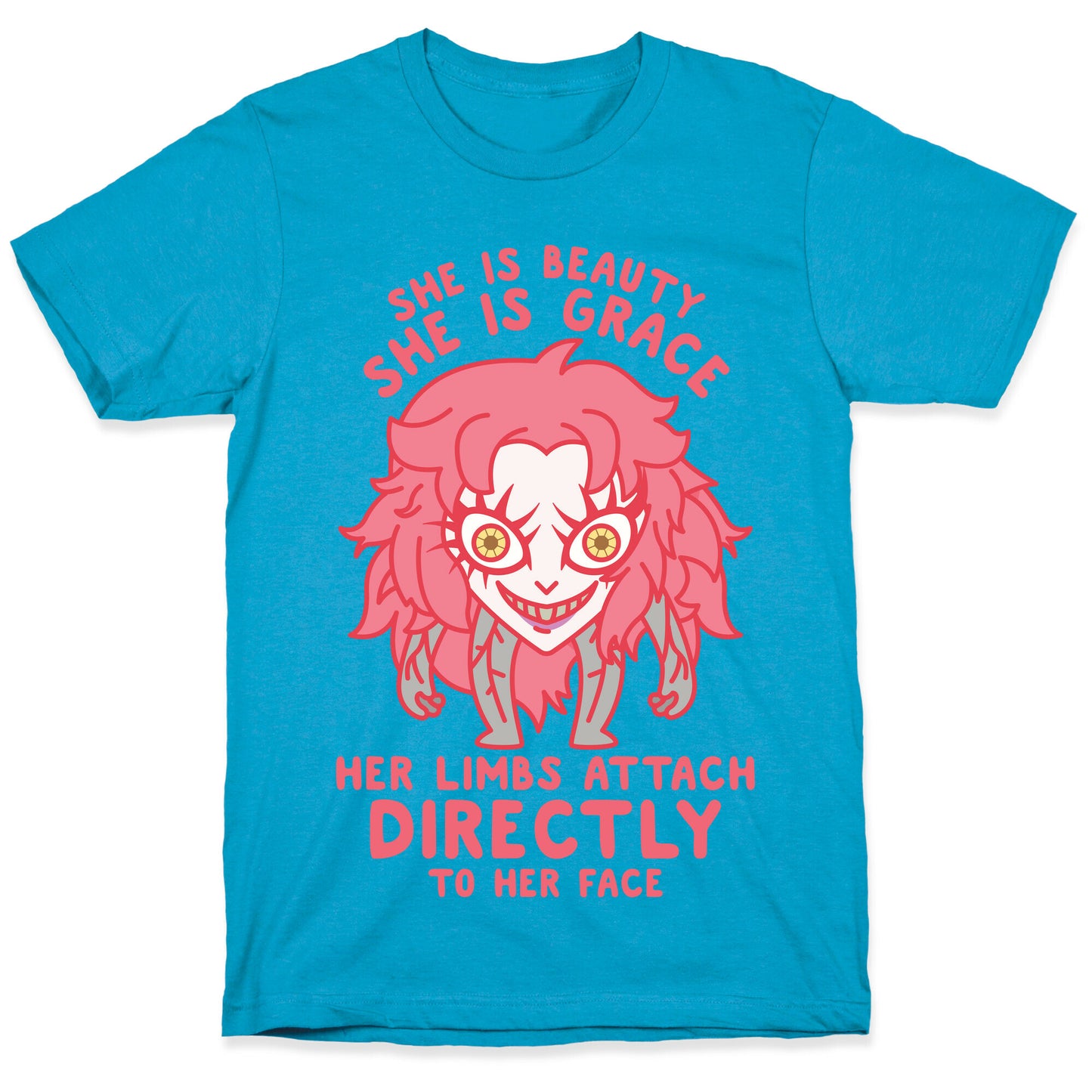 She Is Beauty She Is Grace Psycho Jenny Unisex Triblend Tee