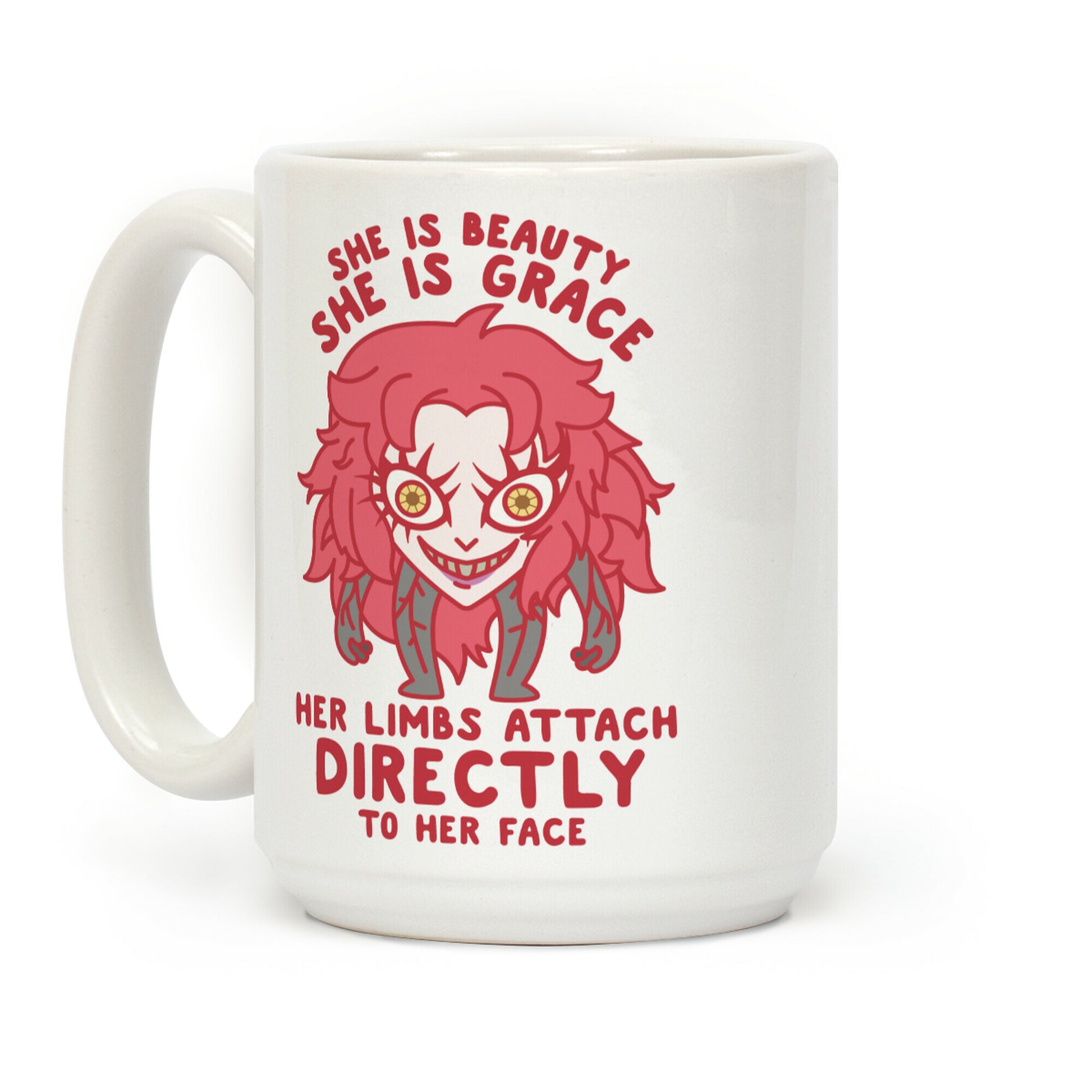 She Is Beauty She Is Grace Psycho Jenny Coffee Mug